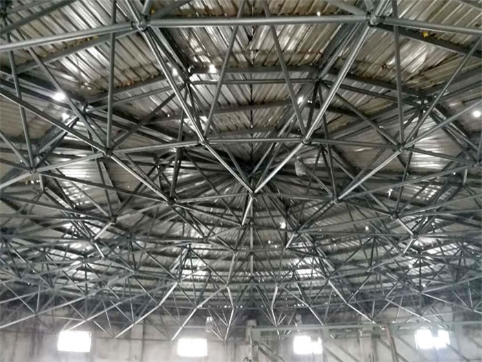 龙口洗煤厂蓄水池网架